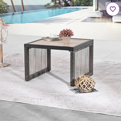 Austintown Square Outdoor Side Table